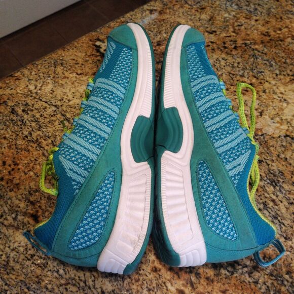 Orthofeet BioFit Coral Stretch Knit Sneakers Womens Shoe Size US 11 EE Turquoise - Picture 8 of 12